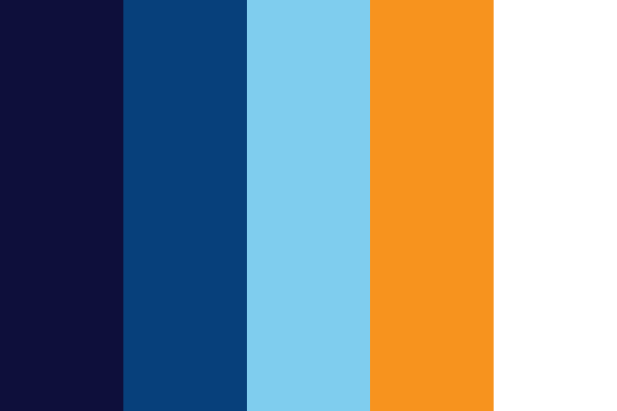 blue orange blue orange